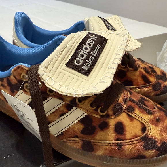 Adidas x Wales Bonner Pony Tonal Samba Leopard US 5 - Picture 7 of 9